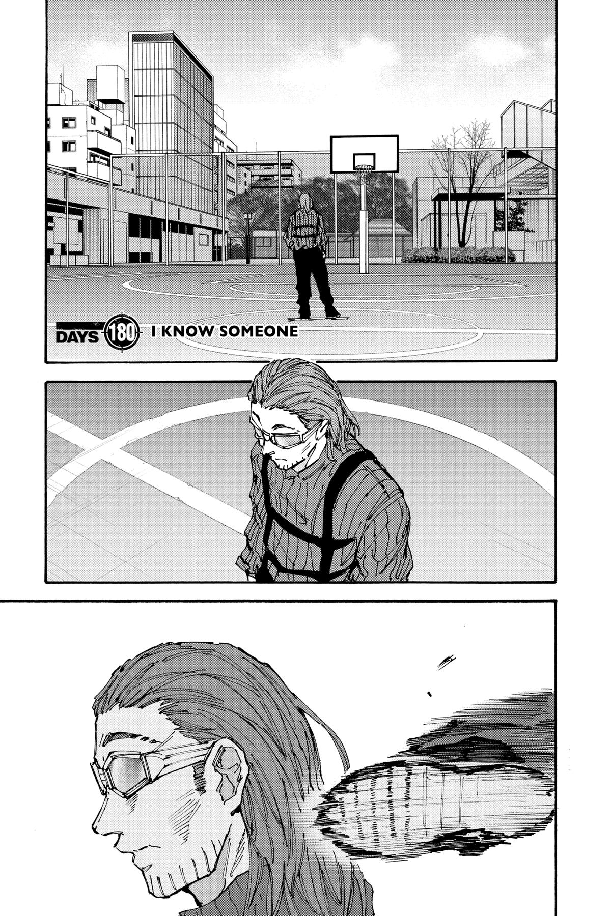 Sakamoto Days Chapter 180 — page 1