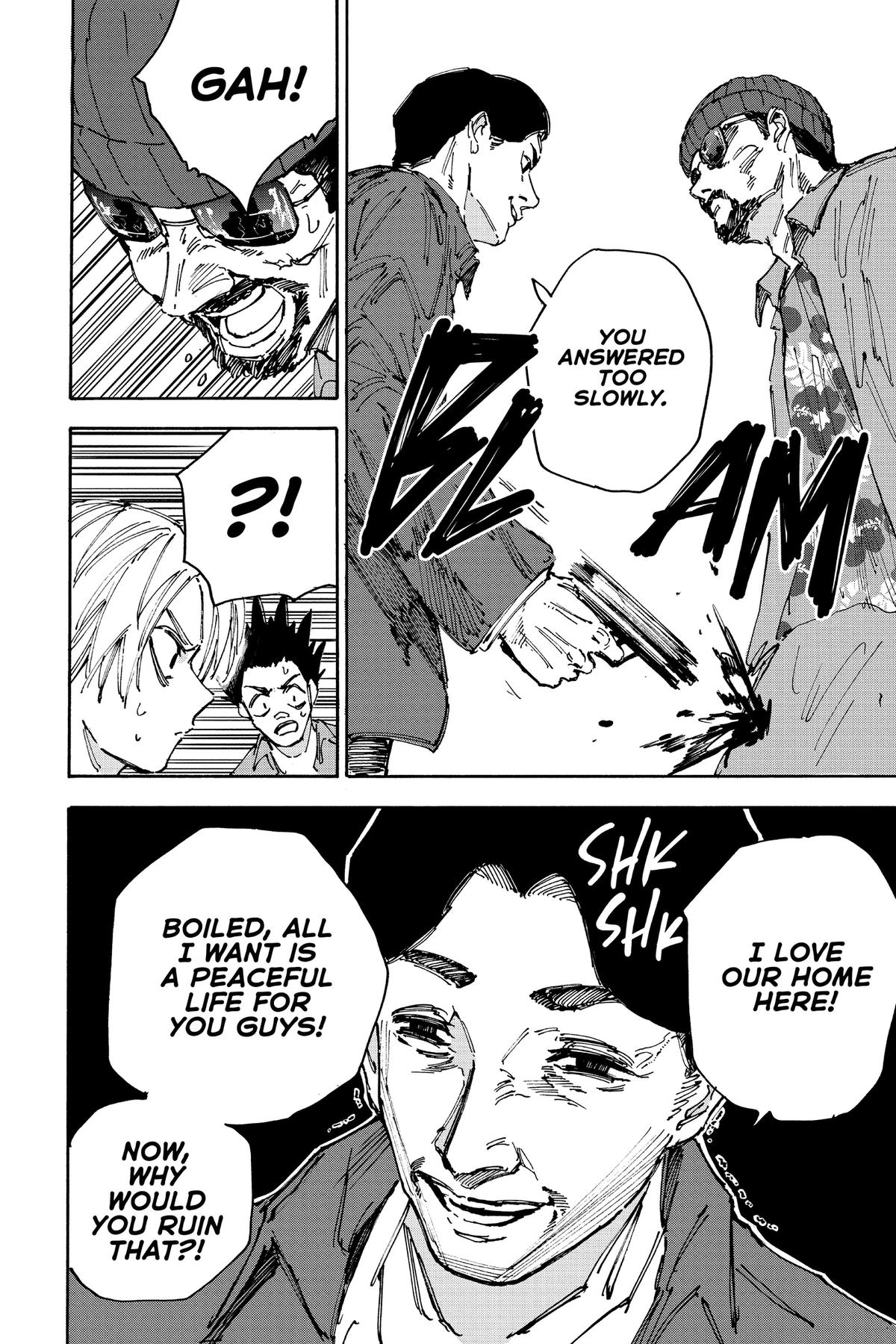 Sakamoto Days Chapter 182 — page 4