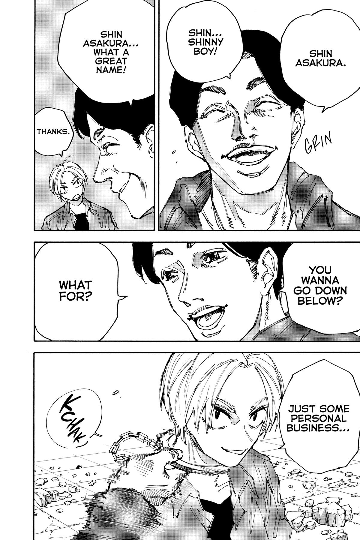 Sakamoto Days Chapter 182 — page 8