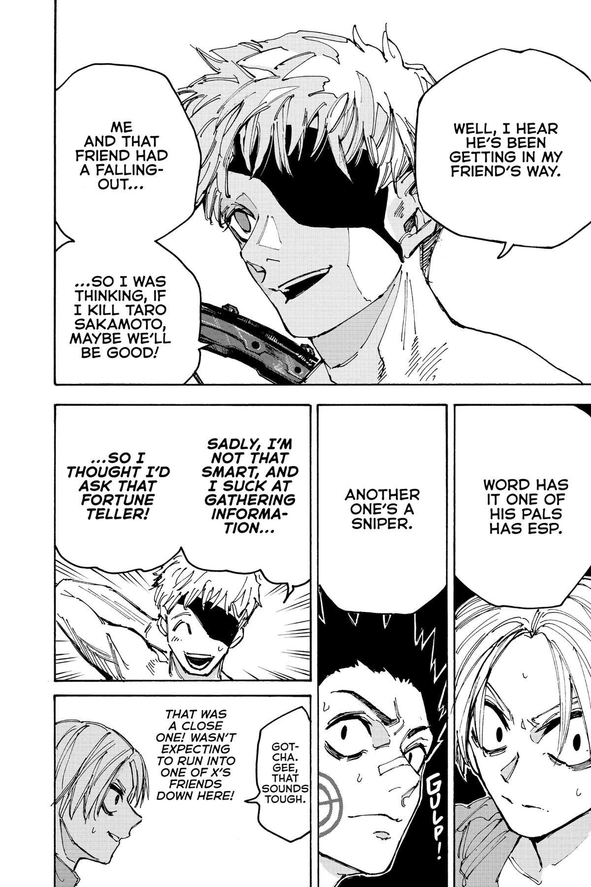 Sakamoto Days Chapter 187 — page 8