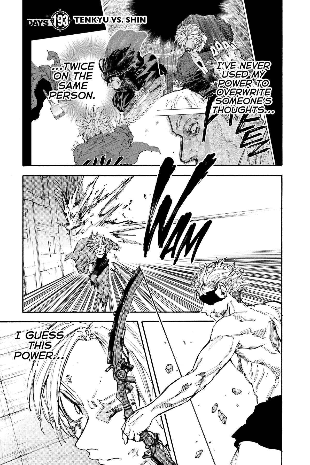 Sakamoto Days Chapter 193 — page 1