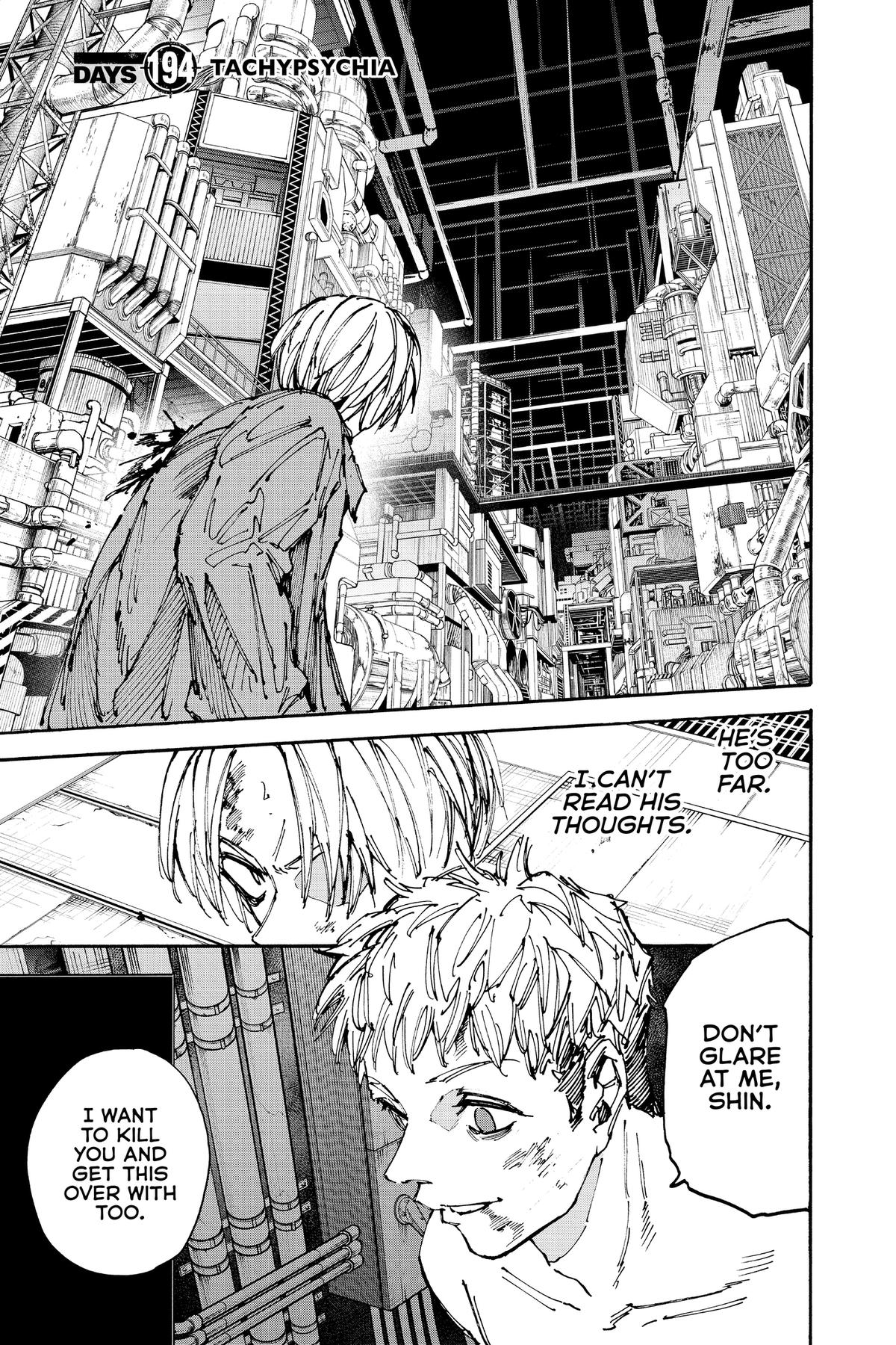 Sakamoto Days Chapter 194 — page 1