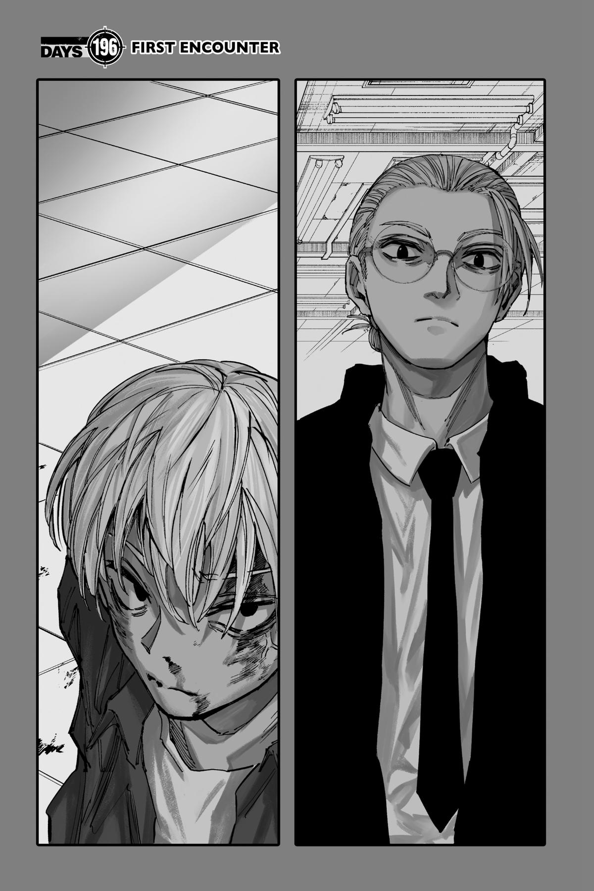 Sakamoto Days Chapter 196 — page 1