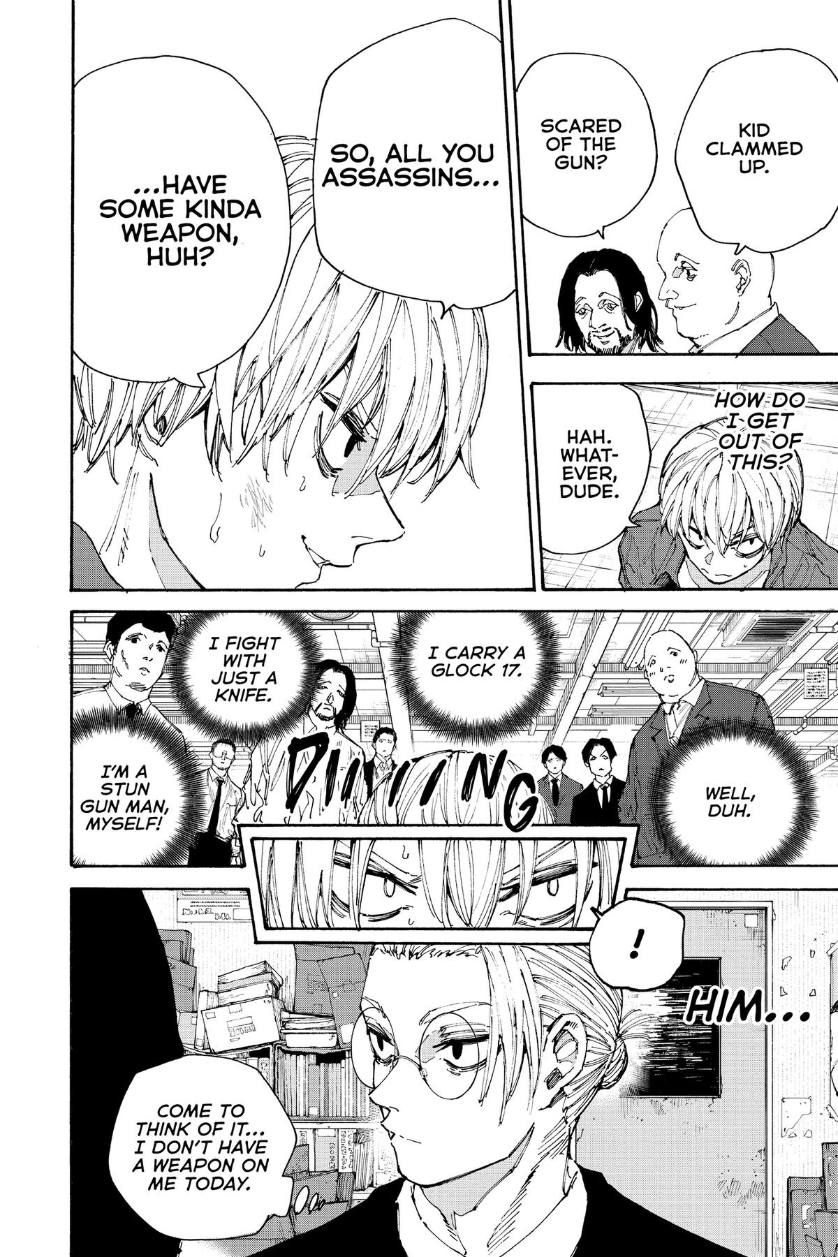 Sakamoto Days Chapter 196 — page 5