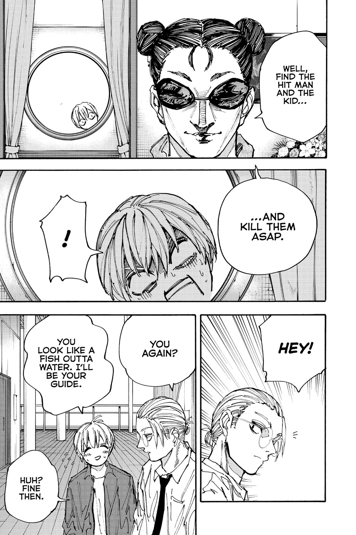 Sakamoto Days Chapter 198 — page 3