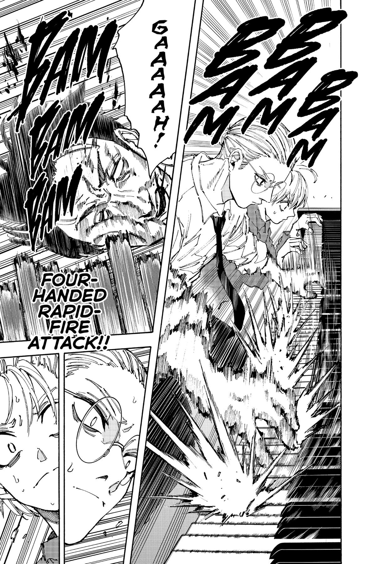 Sakamoto Days Chapter 198 — page 17