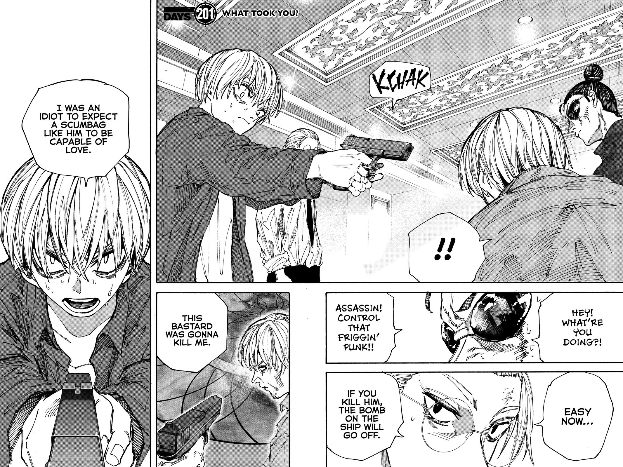 Sakamoto Days Chapter 201 — page 2