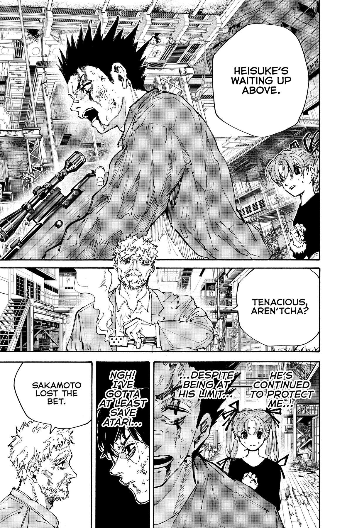 Sakamoto Days Chapter 203 — page 12
