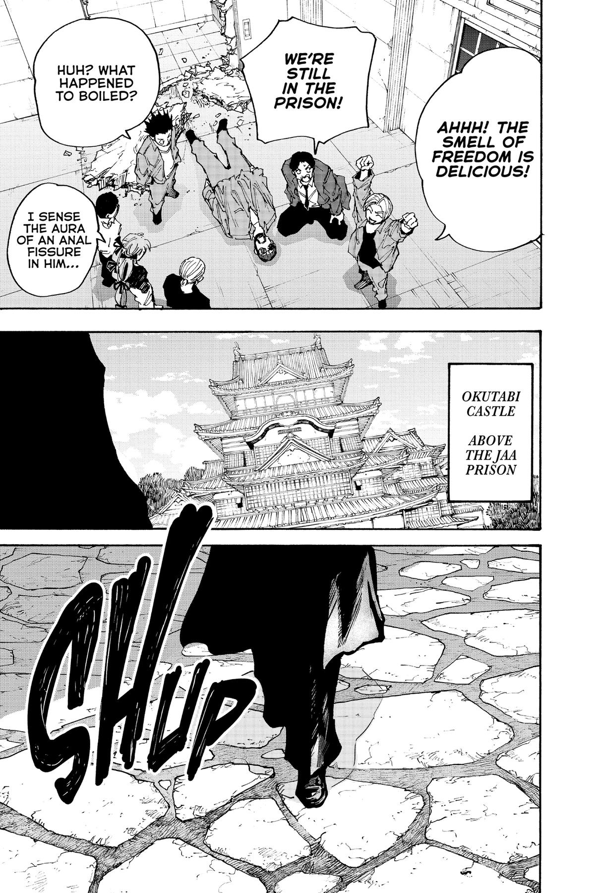 Sakamoto Days Chapter 203 — page 22
