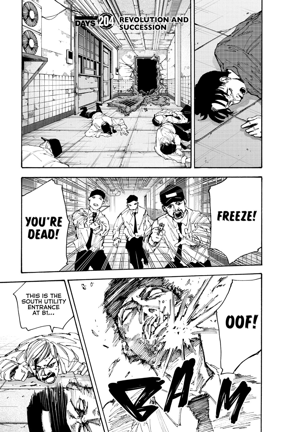 Sakamoto Days Chapter 204 — page 1