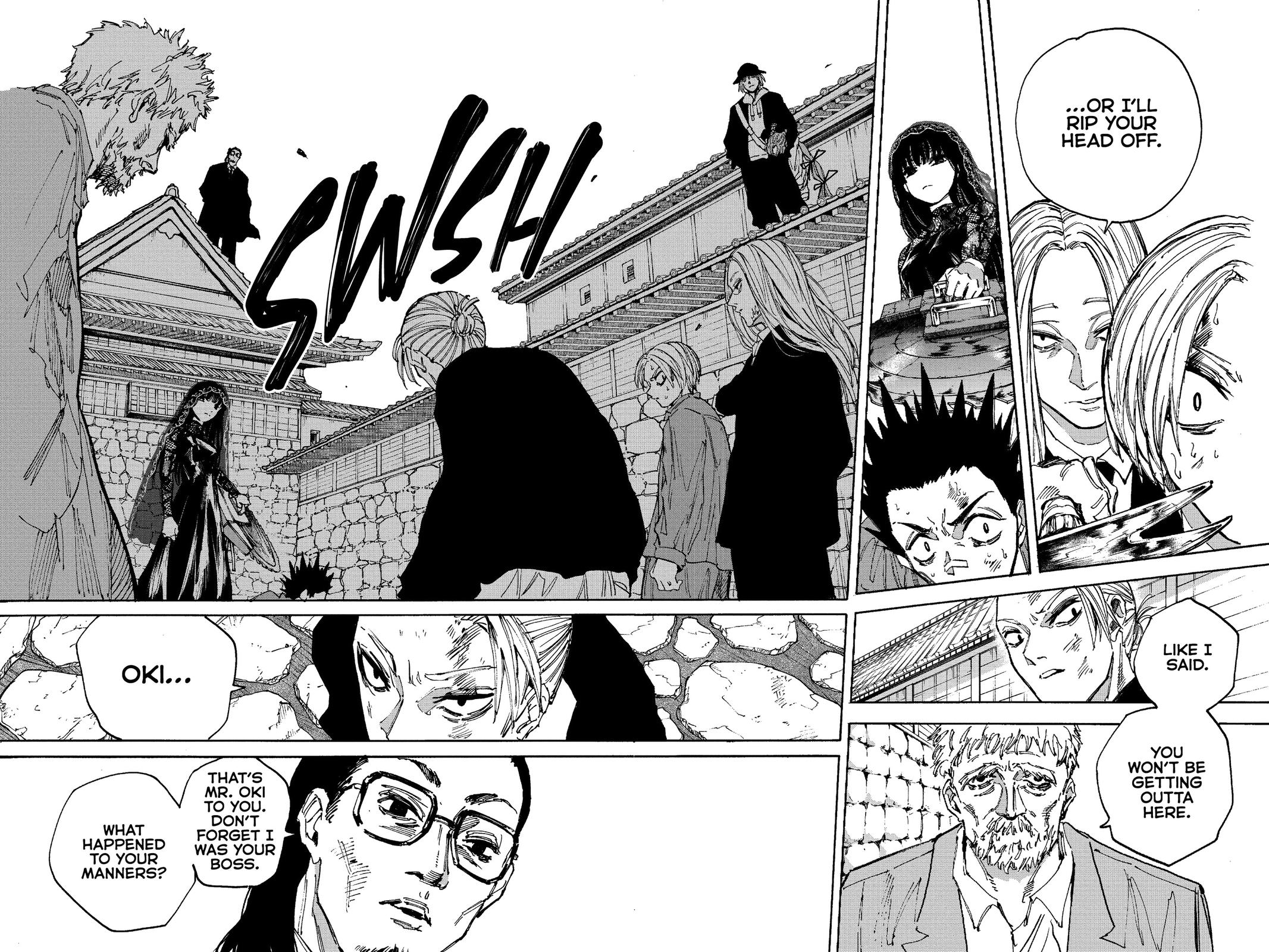 Sakamoto Days Chapter 204 — page 9