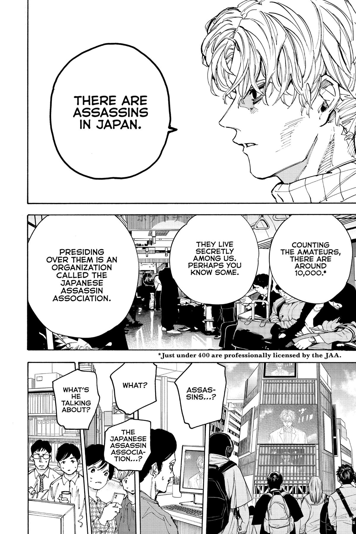 Sakamoto Days Chapter 205 — page 4