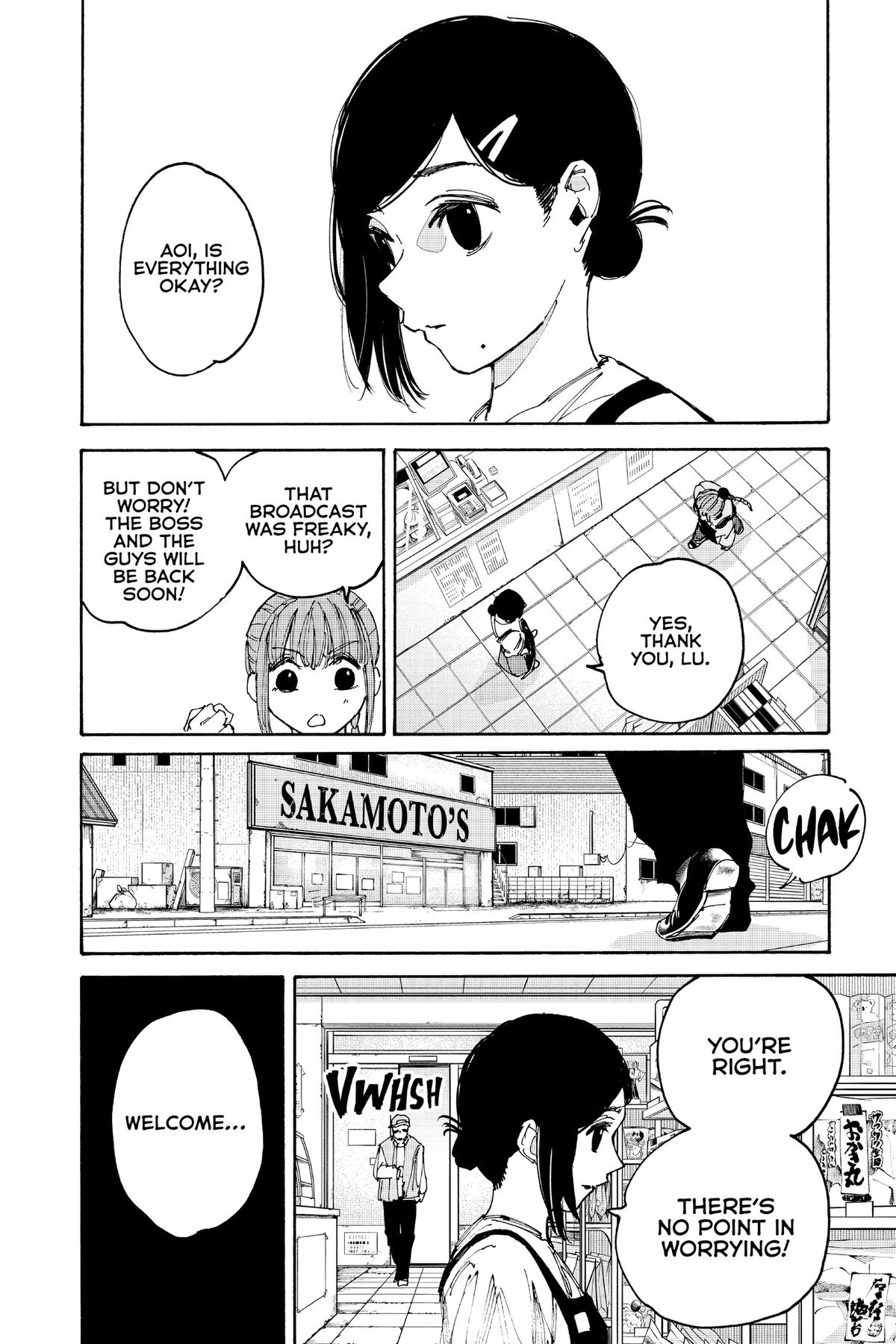 Sakamoto Days Chapter 206 — page 14