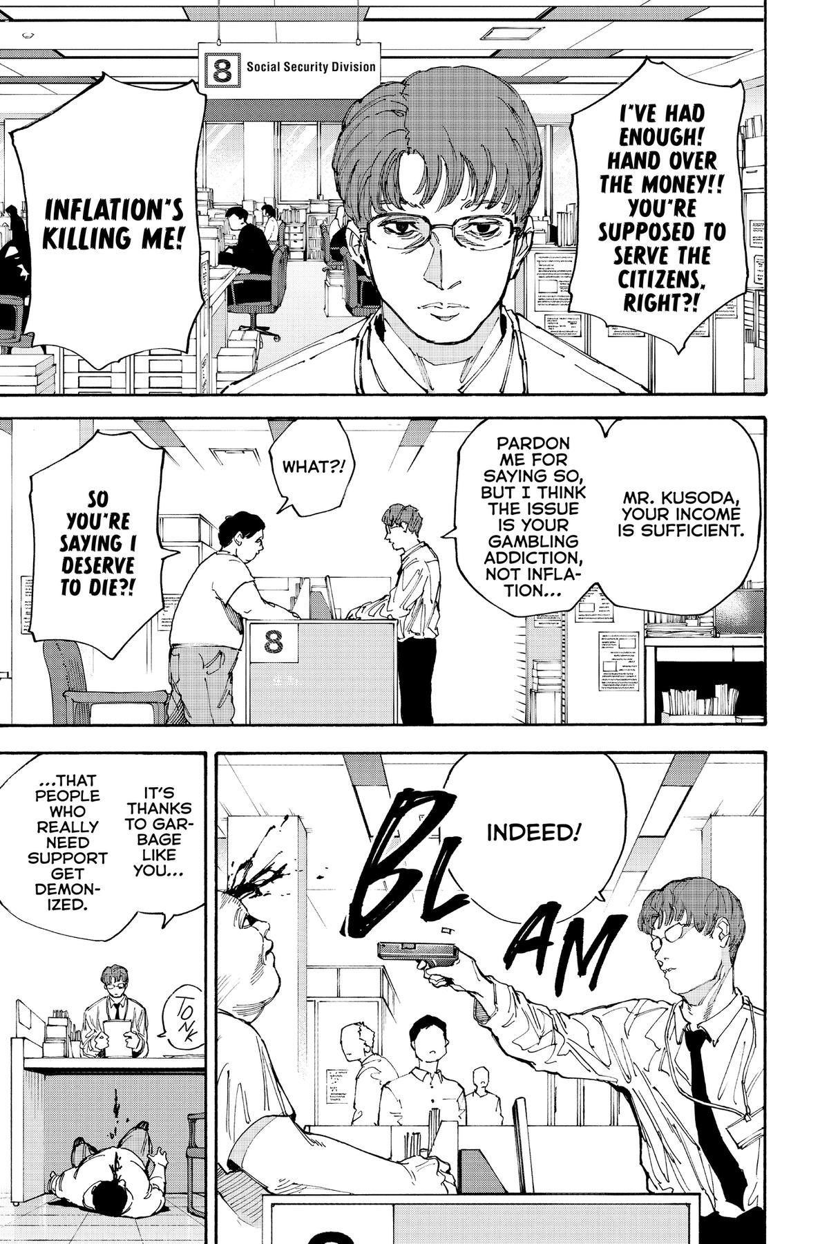 Sakamoto Days Chapter 208 — page 3