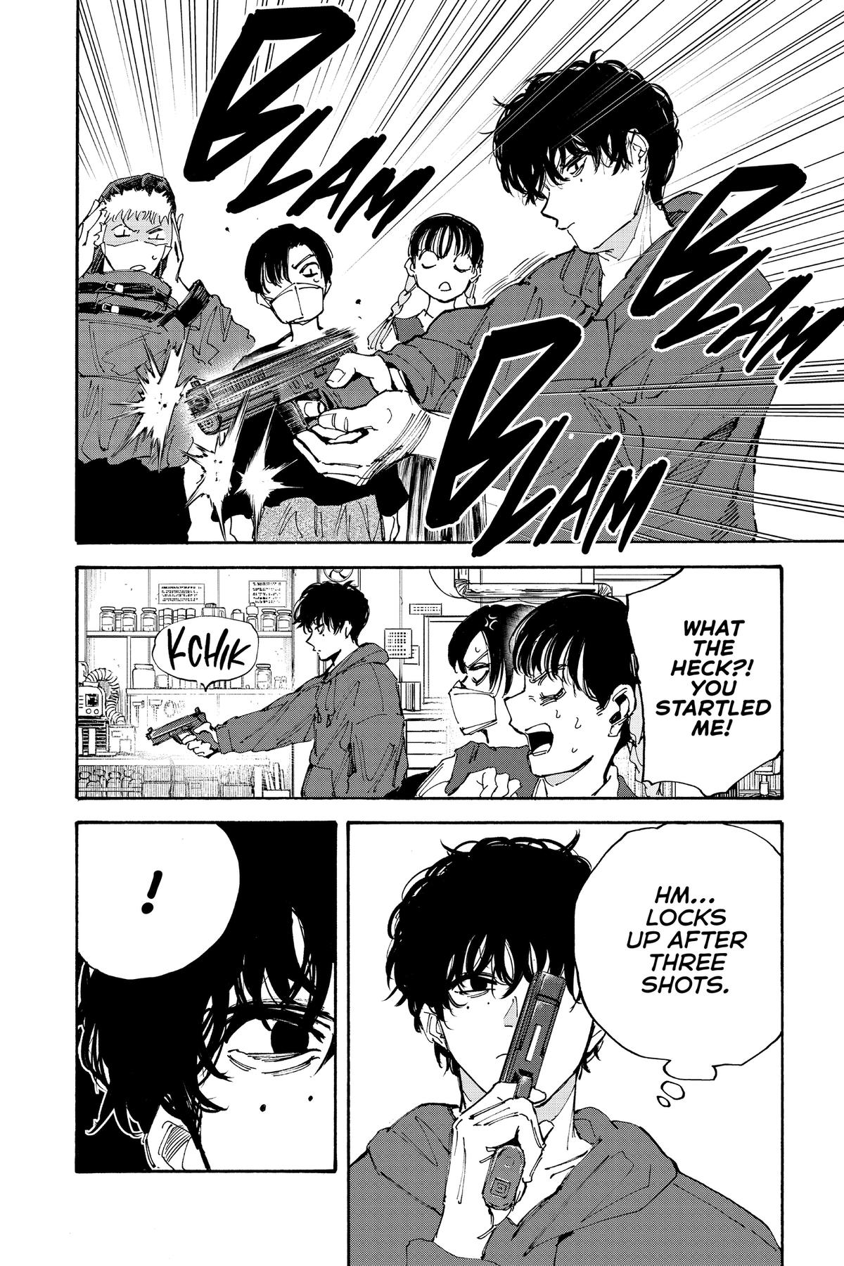 Sakamoto Days Chapter 208 — page 16