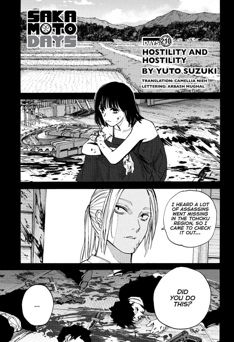 Sakamoto Days Chapter 210 — page 1