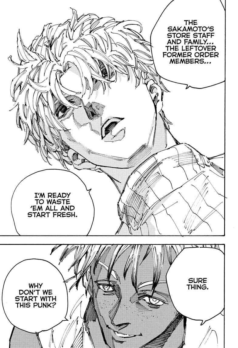 Sakamoto Days Chapter 217 — page 15