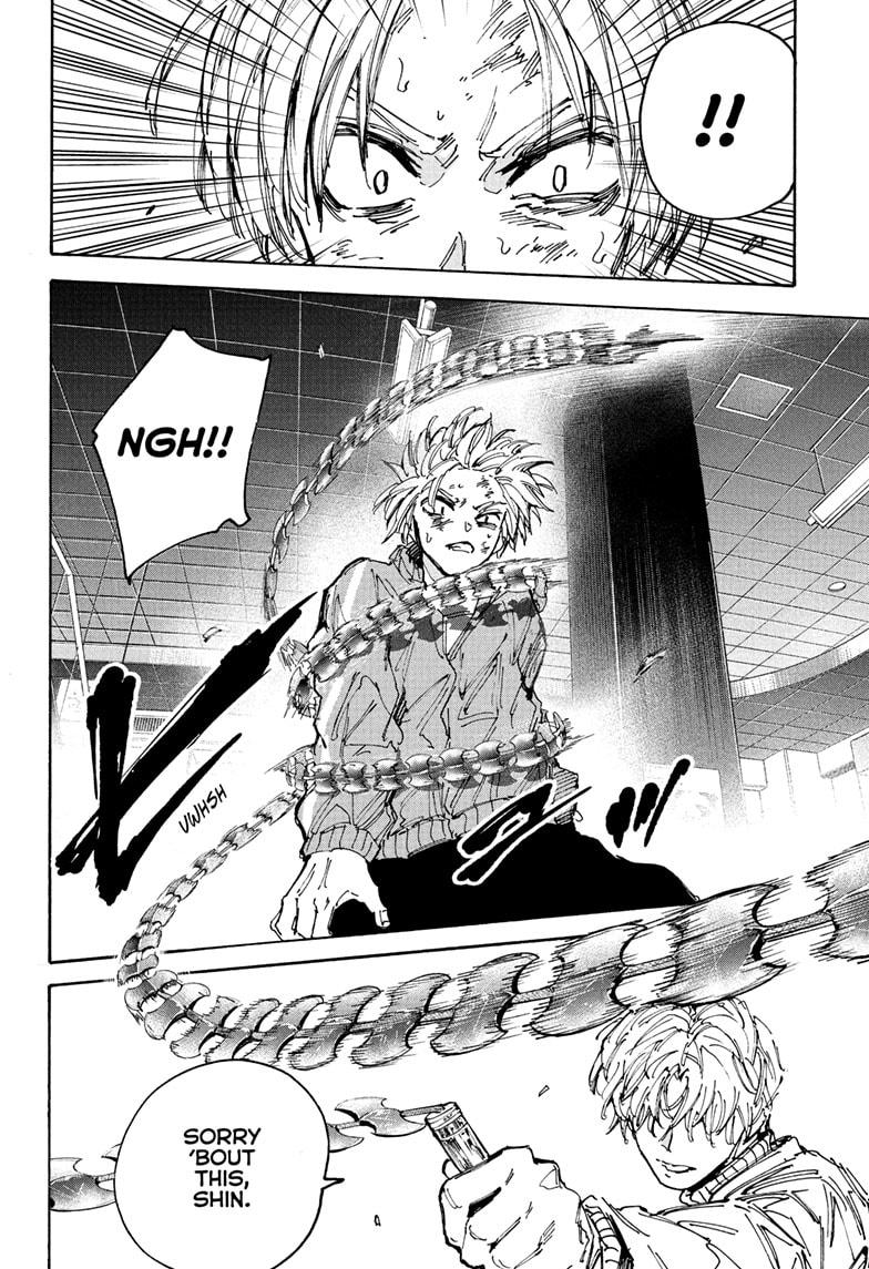 Sakamoto Days Chapter 217 — page 16