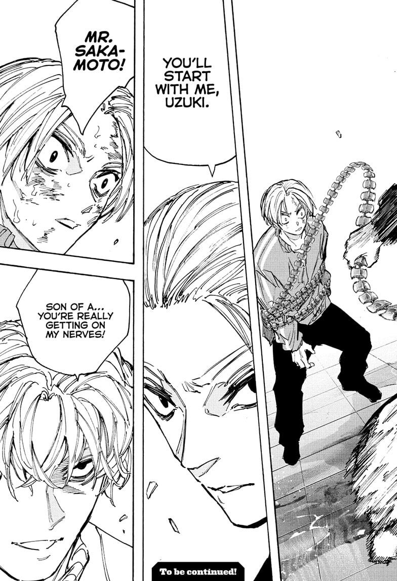 Sakamoto Days Chapter 217 — page 19