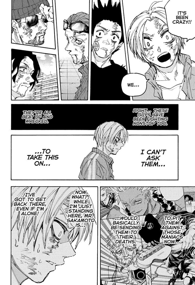 Sakamoto Days Chapter 218 — page 14