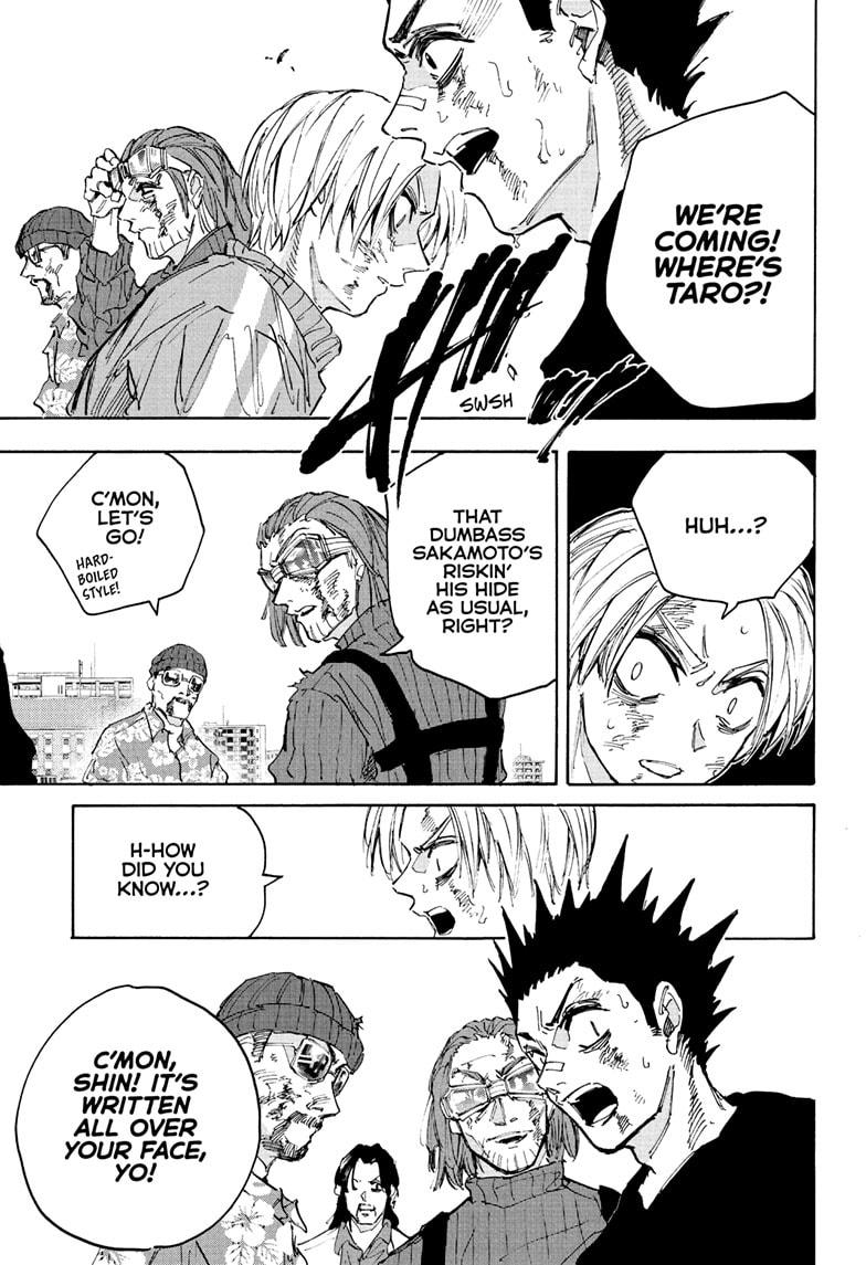 Sakamoto Days Chapter 218 — page 15