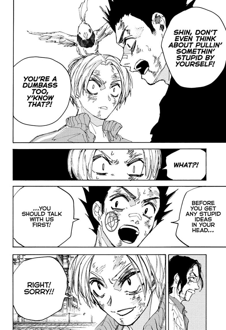 Sakamoto Days Chapter 218 — page 16