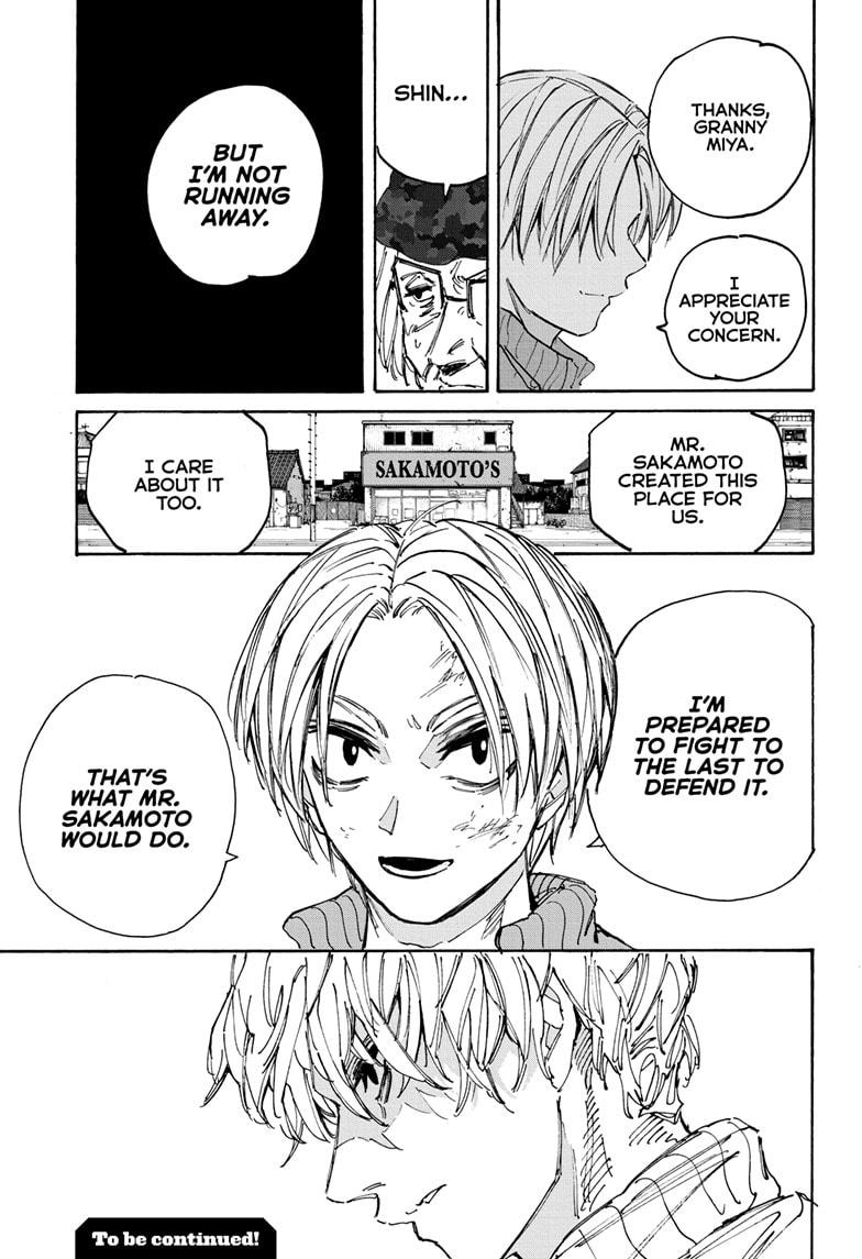 Sakamoto Days Chapter 221 — page 22