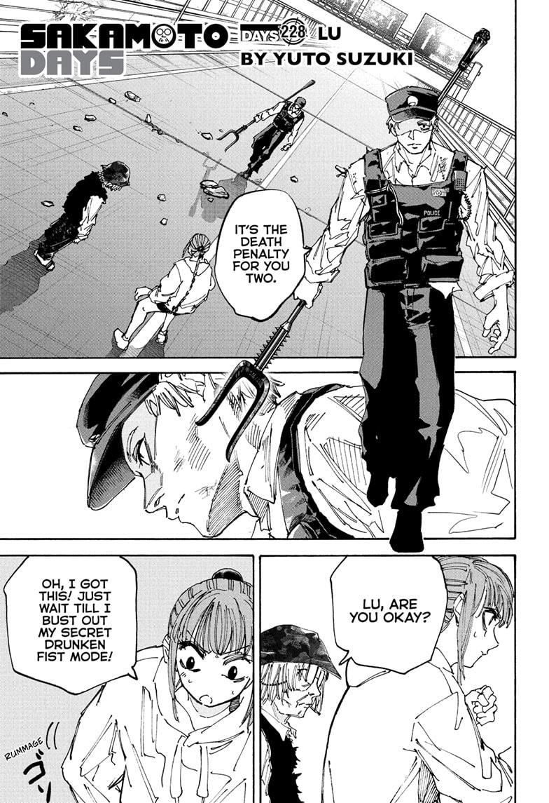 Sakamoto Days Chapter 228 — page 1