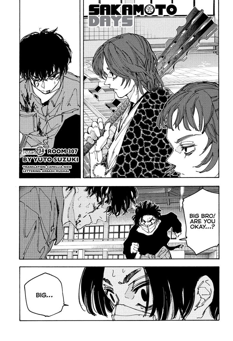 Sakamoto Days Chapter 234 — page 1