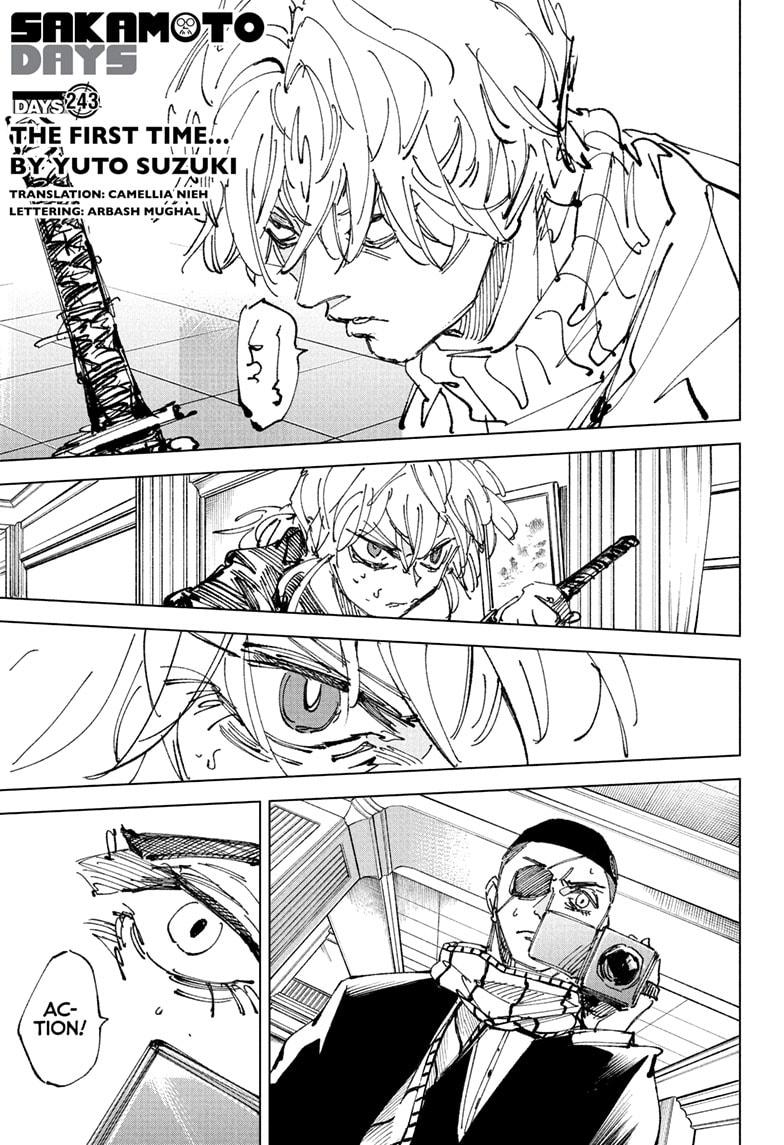 Sakamoto Days Chapter 243 — page 1