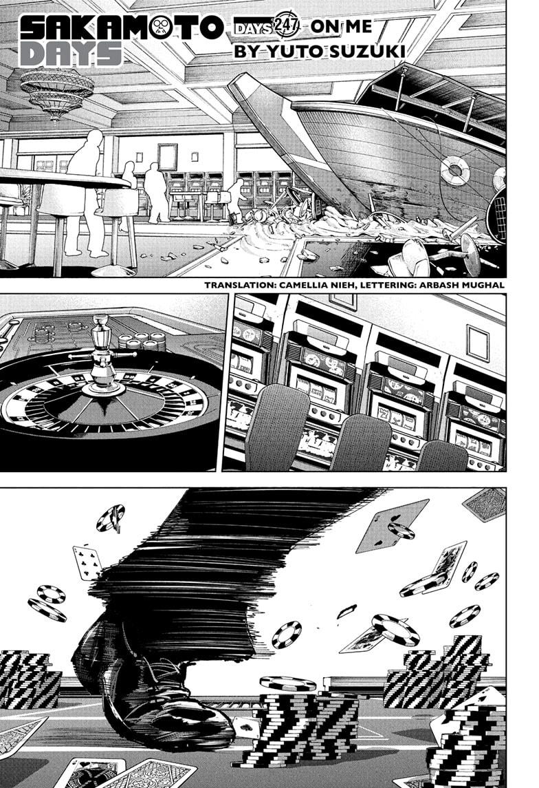 Sakamoto Days Chapter 247 — page 1