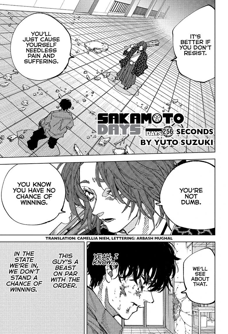 Sakamoto Days Chapter 256 — page 1