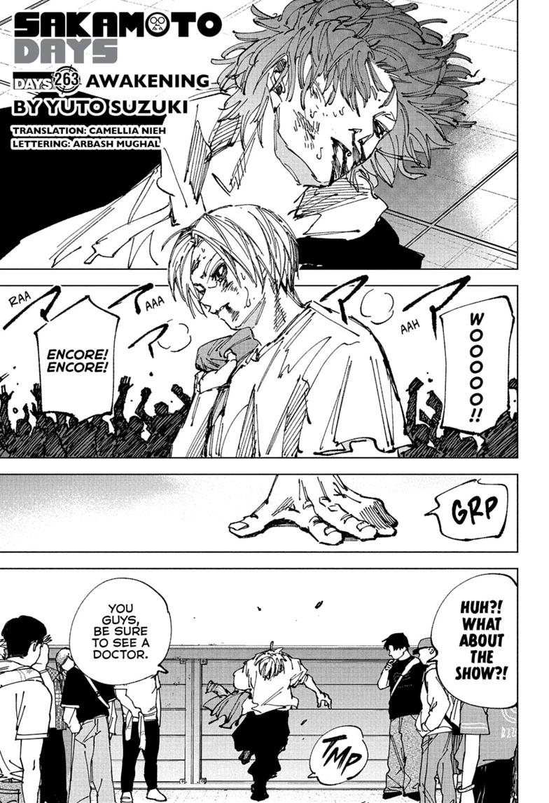 Sakamoto Days Chapter 263 — page 1