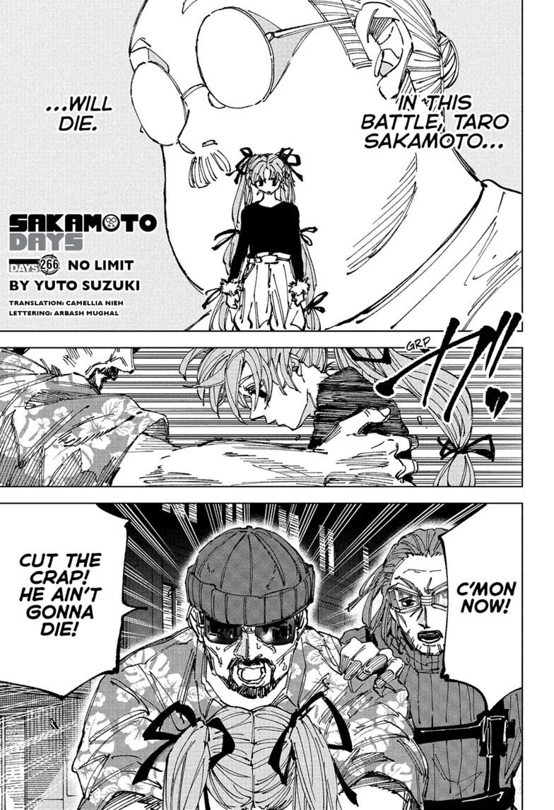 Sakamoto Days Chapter 266 — page 1