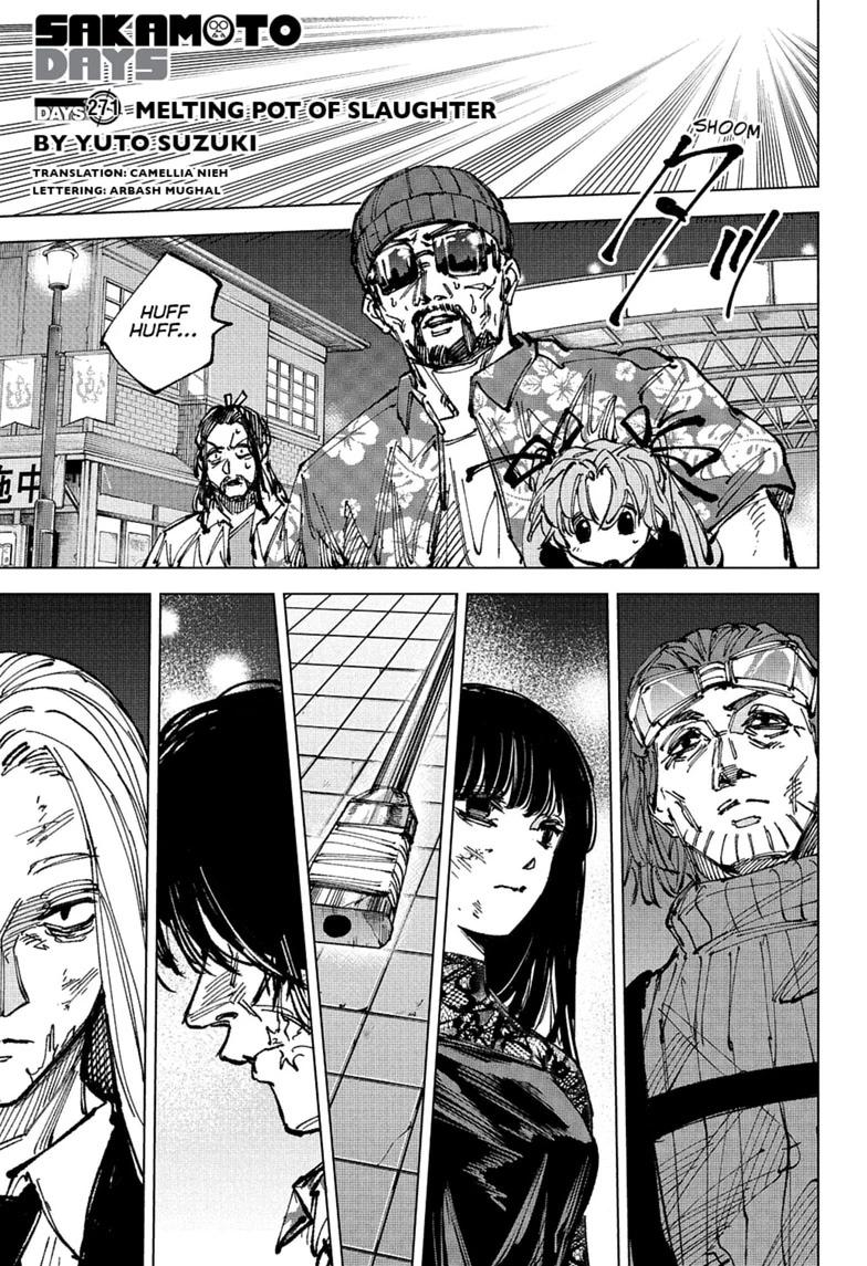 Sakamoto Days Chapter 271 — page 1