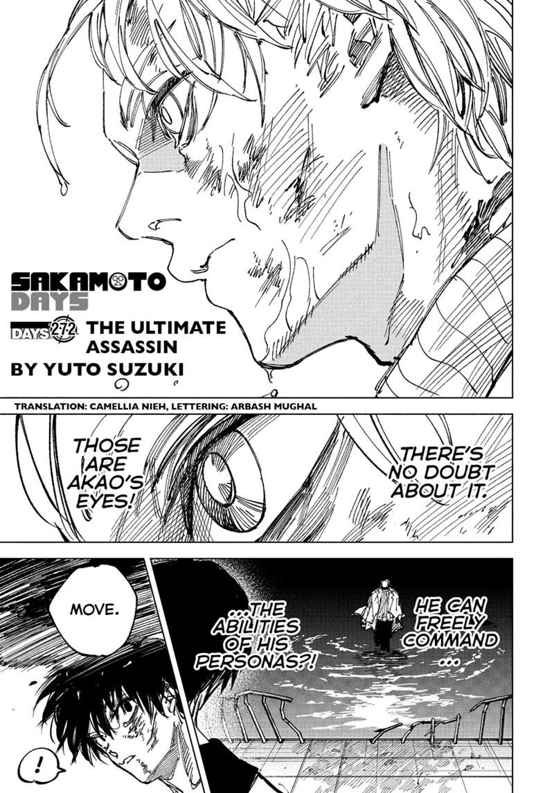 Sakamoto Days Chapter 272 — page 1
