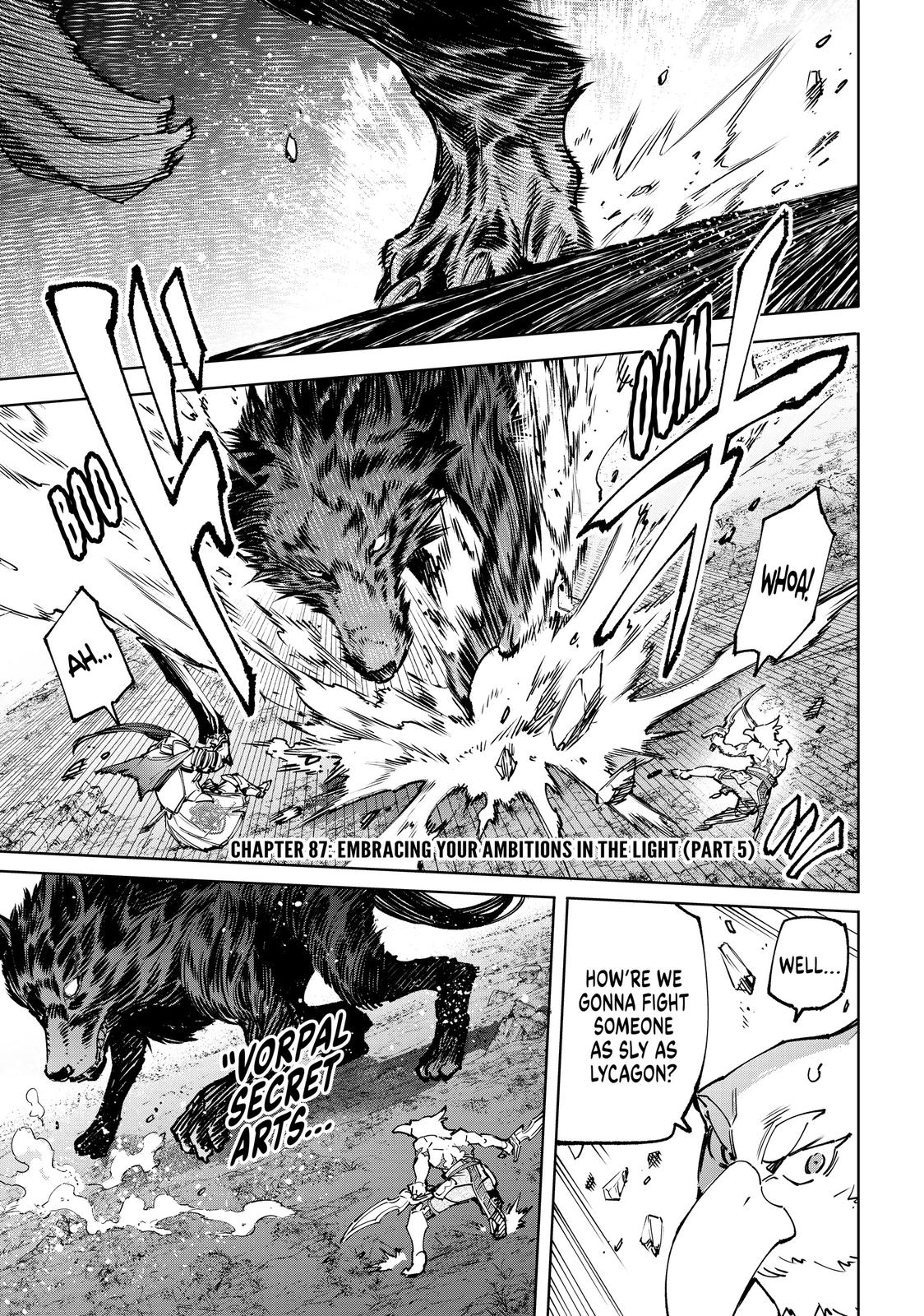 Shangri-La Frontier Chapter 87 — page 1