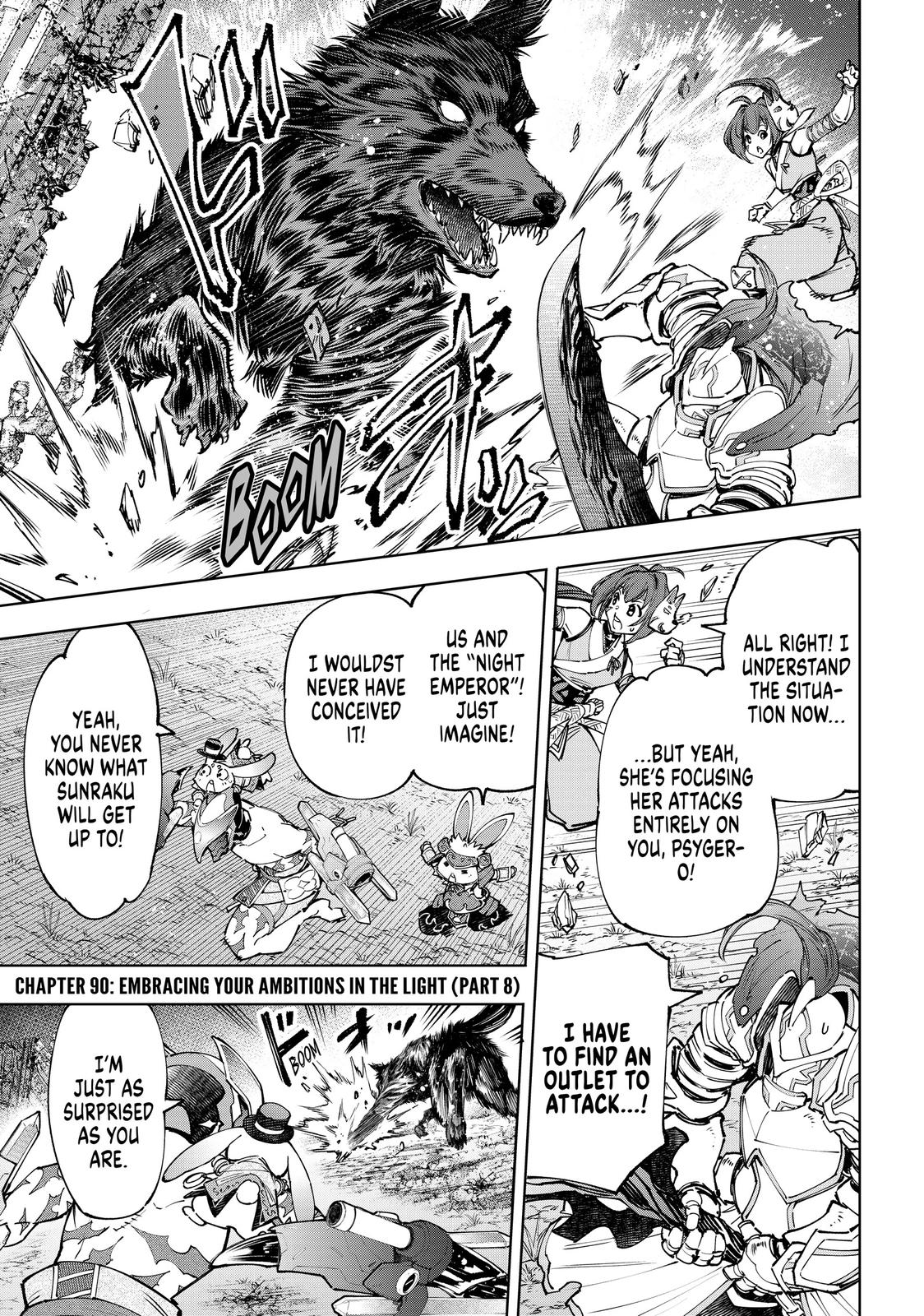 Shangri-La Frontier Chapter 90 — page 1