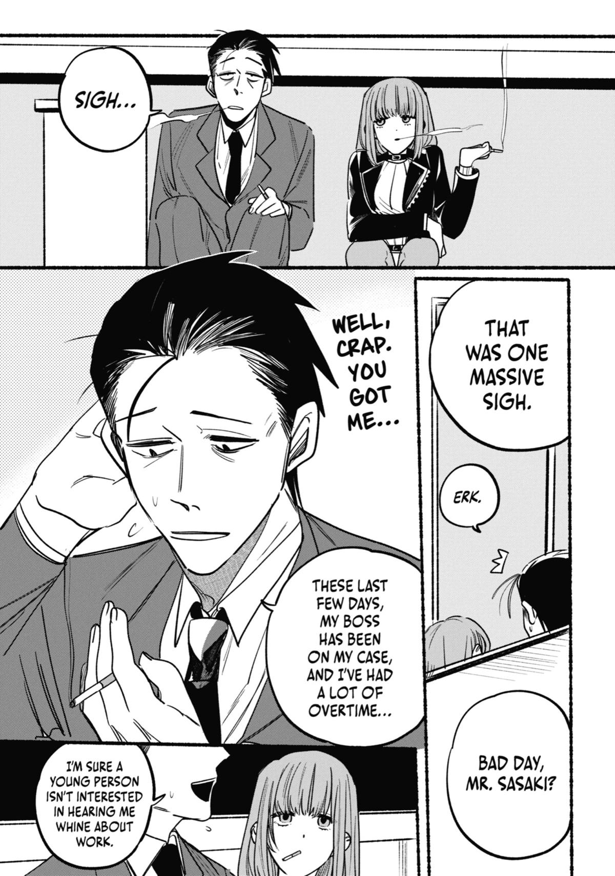 Smoking Behind the Supermarket with You Chapter 3 — page 7