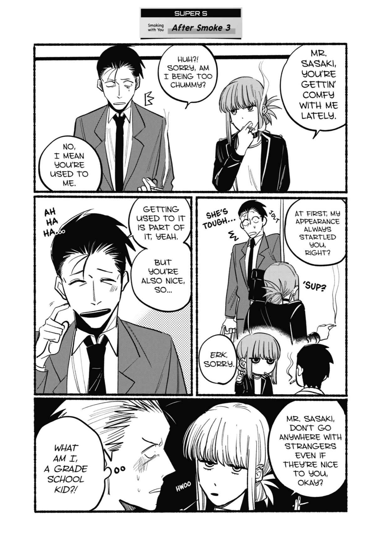 Smoking Behind the Supermarket with You Chapter 4 — page 13