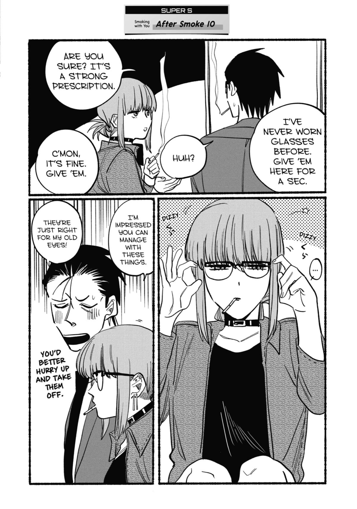 Smoking Behind the Supermarket with You Chapter 10 — page 14