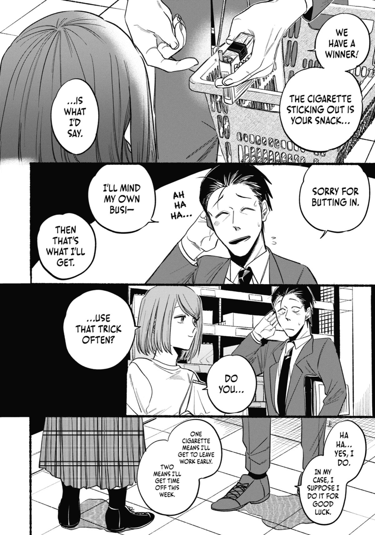 Smoking Behind the Supermarket with You Chapter 11 — page 8