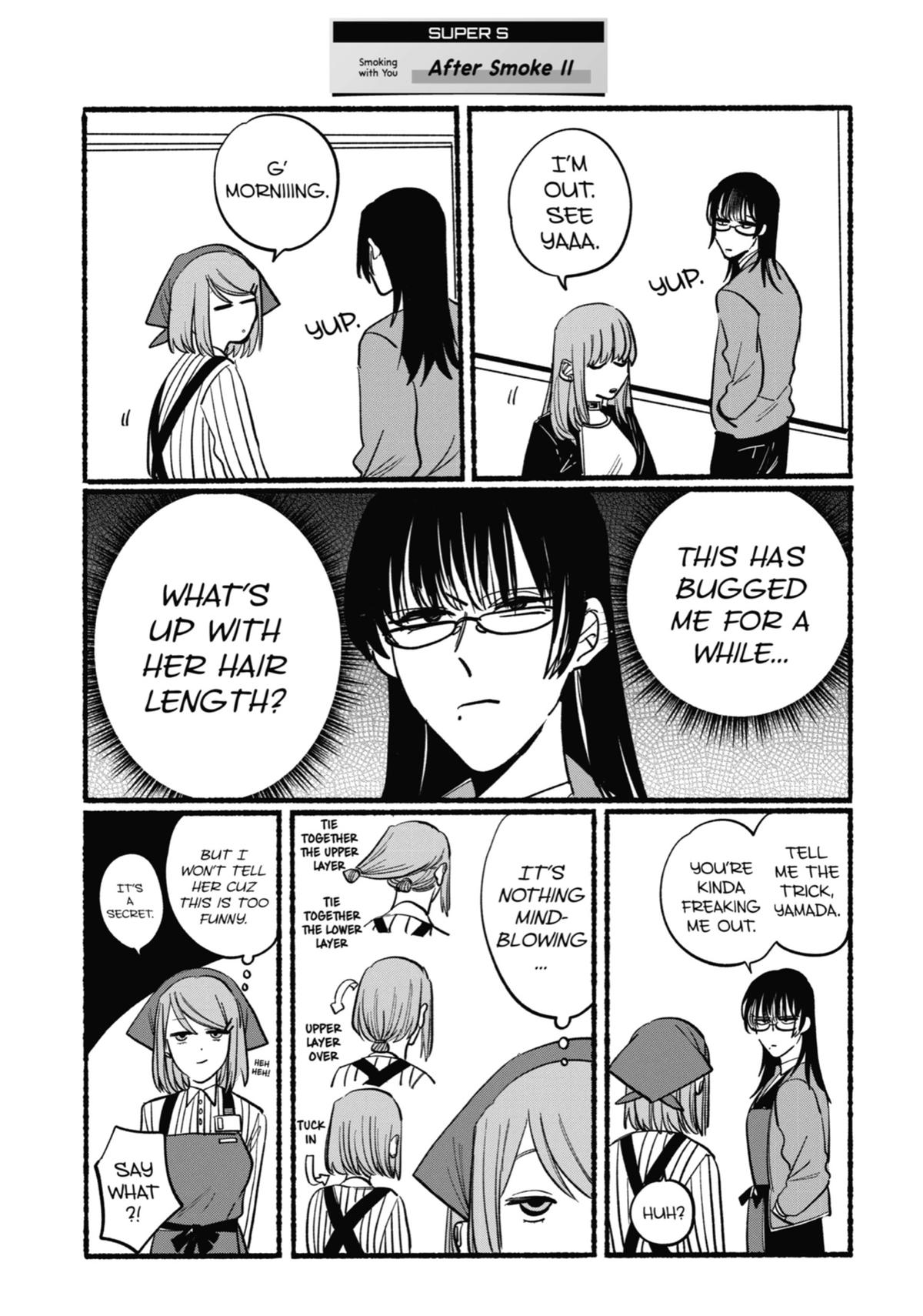 Smoking Behind the Supermarket with You Chapter 12 — page 13