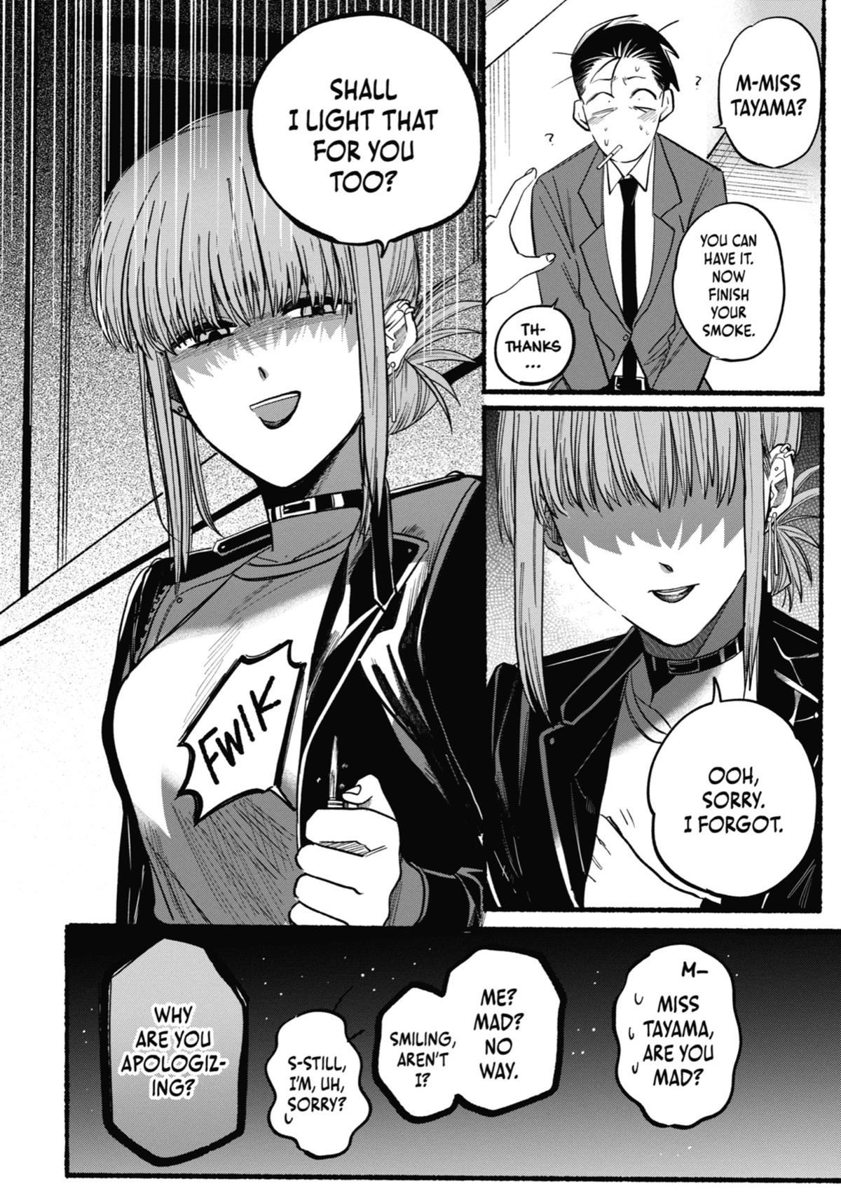 Smoking Behind the Supermarket with You Chapter 13 — page 10