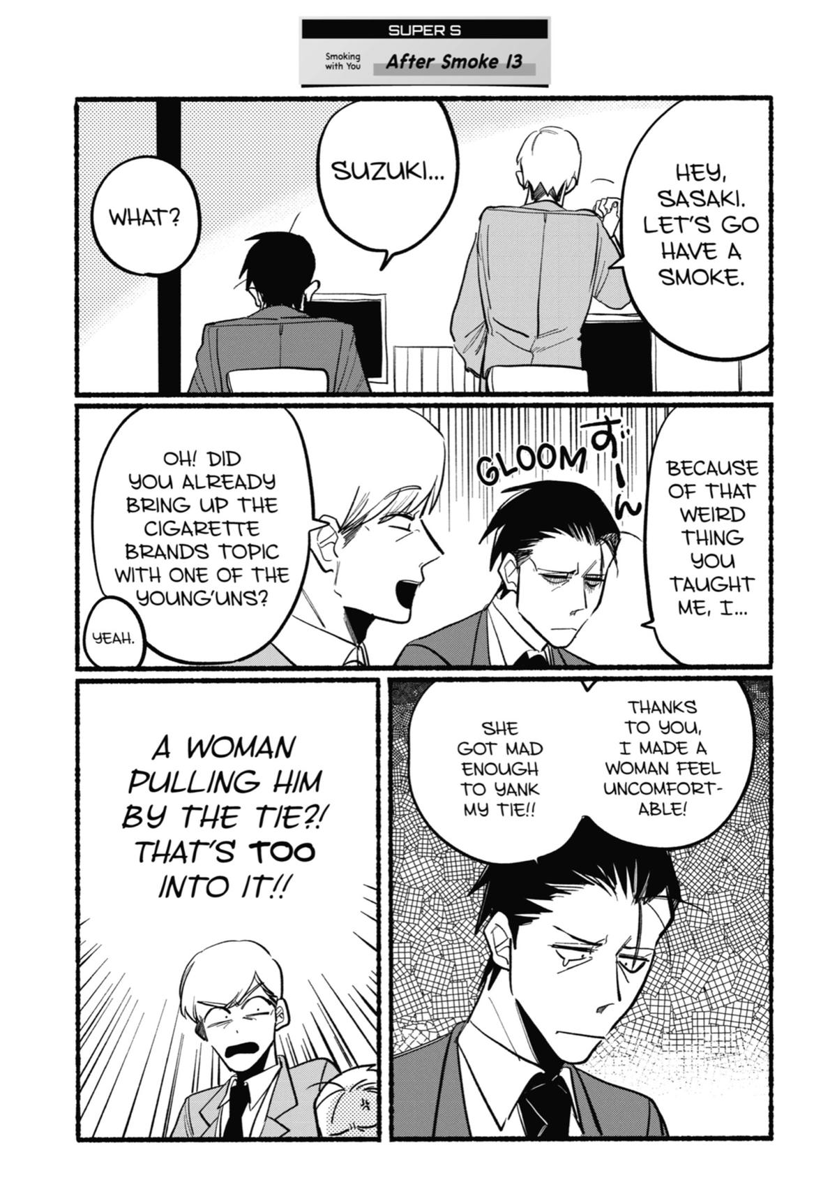 Smoking Behind the Supermarket with You Chapter 14 — page 13