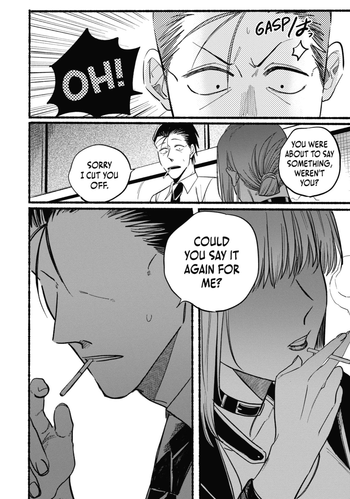 Smoking Behind the Supermarket with You Chapter 16 — page 14