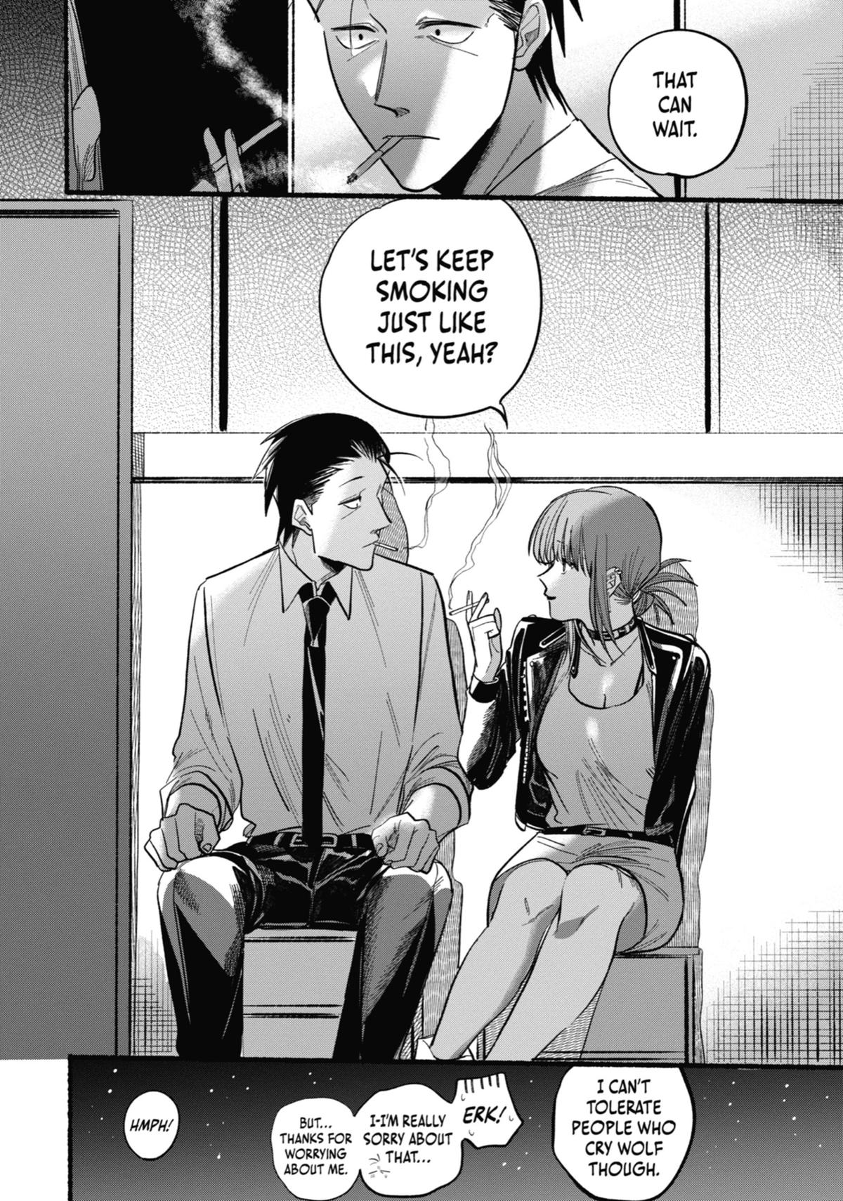 Smoking Behind the Supermarket with You Chapter 16 — page 16