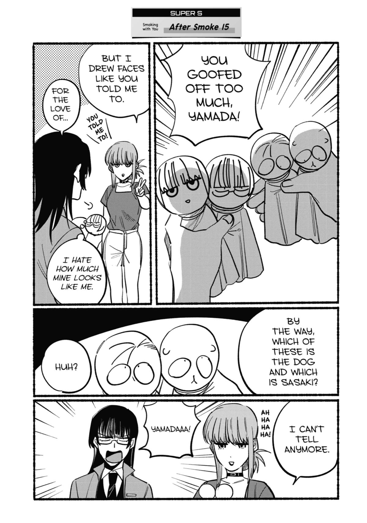 Smoking Behind the Supermarket with You Chapter 16 — page 17