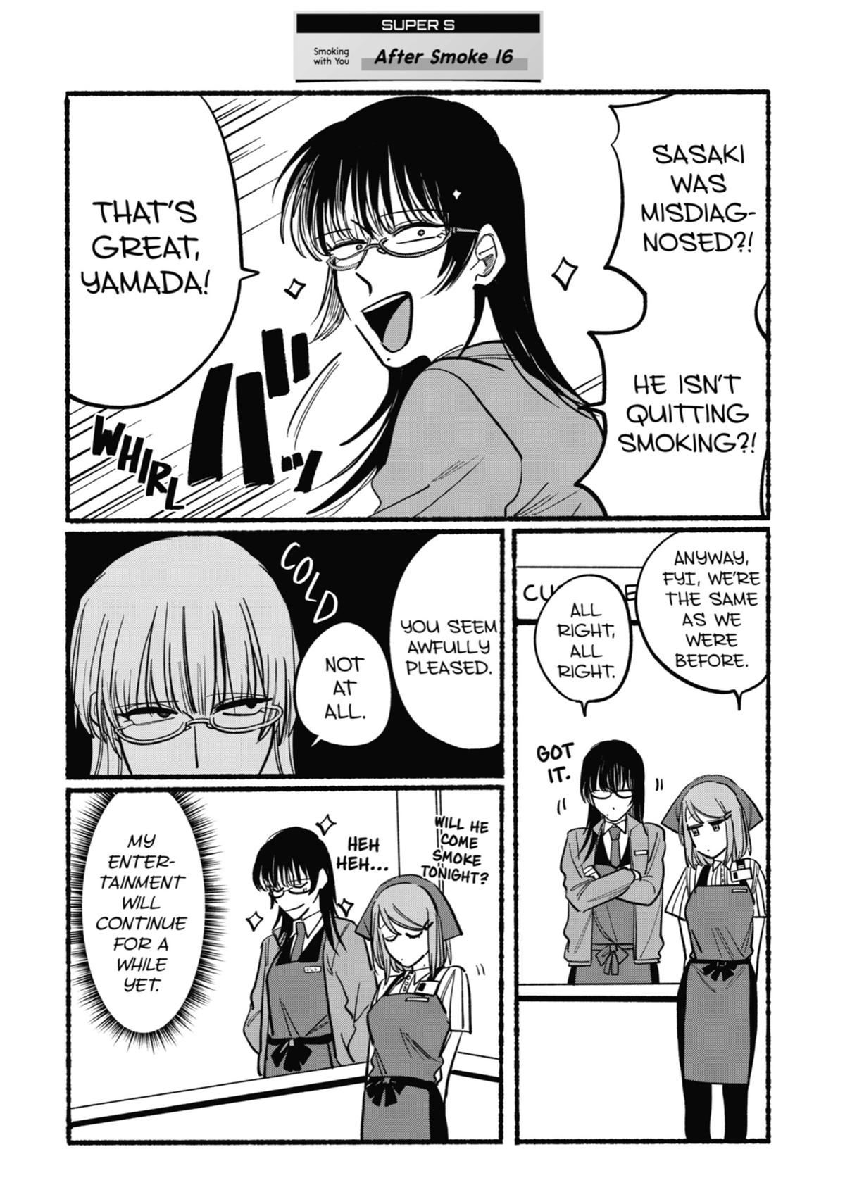 Smoking Behind the Supermarket with You Chapter 16 — page 18