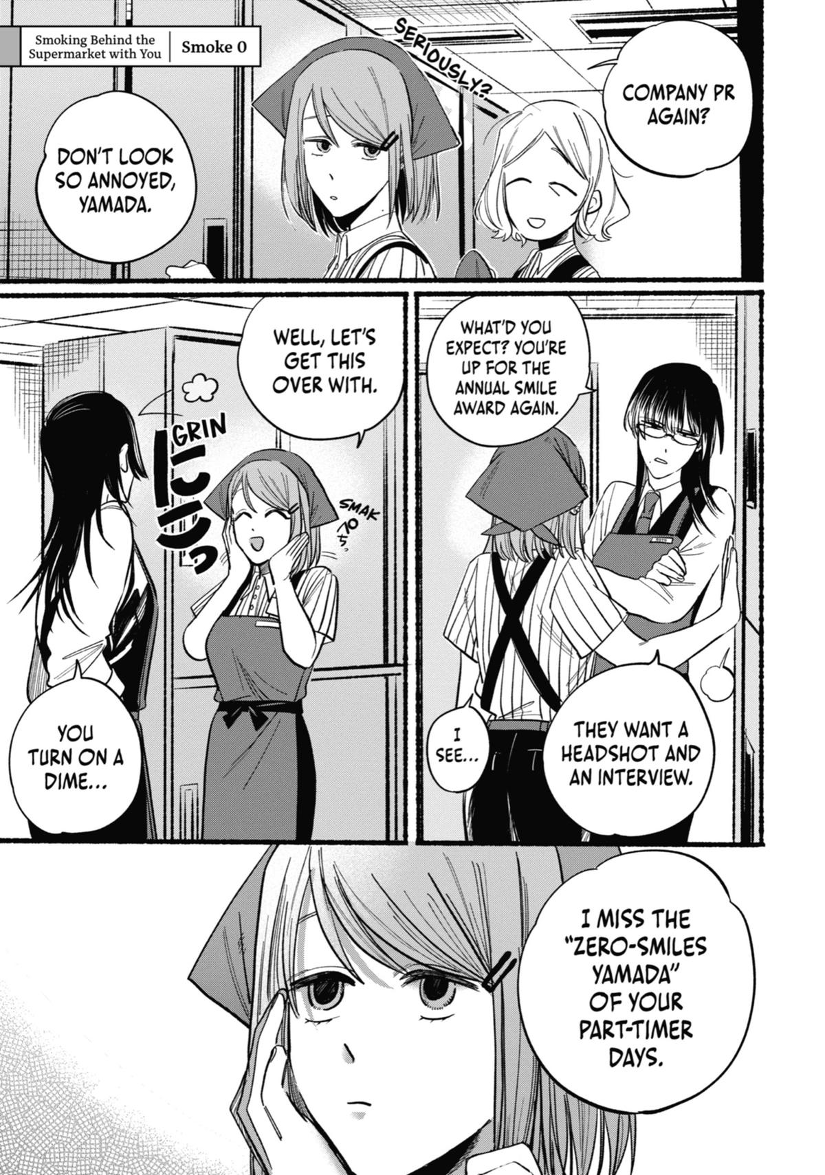 Smoking Behind the Supermarket with You Chapter 17 — page 1